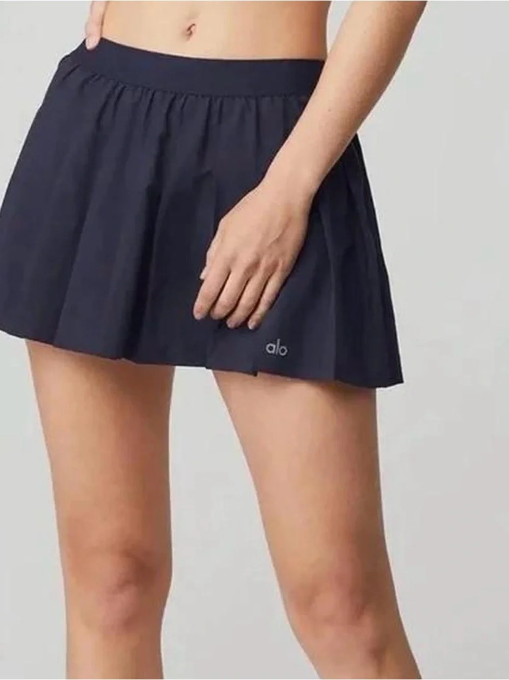 Varsity Tennis Skirt Blue Navy